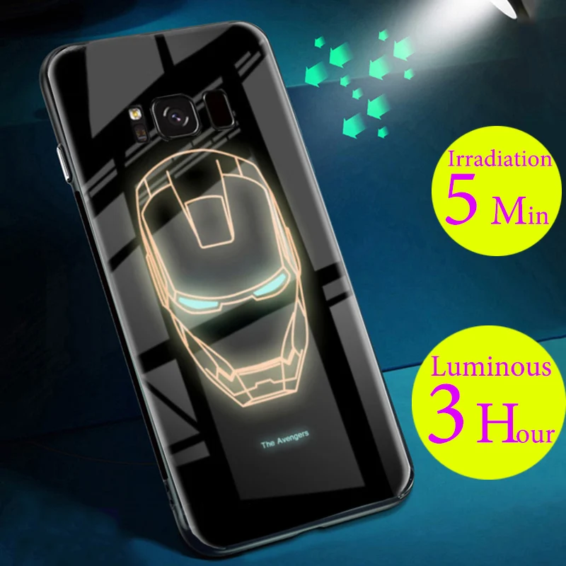 Чехол для телефона Marvel с Суперменом Бэтменом Samsung Galaxy S8 S9 S10 Plus S10E lite Note 8 9