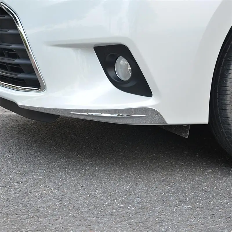 Body Front Bumper Grille Automobile Chromium Modified Decorative Car Styling Protecter Covers Accessory 17 18 FOR Toyota Corolla |