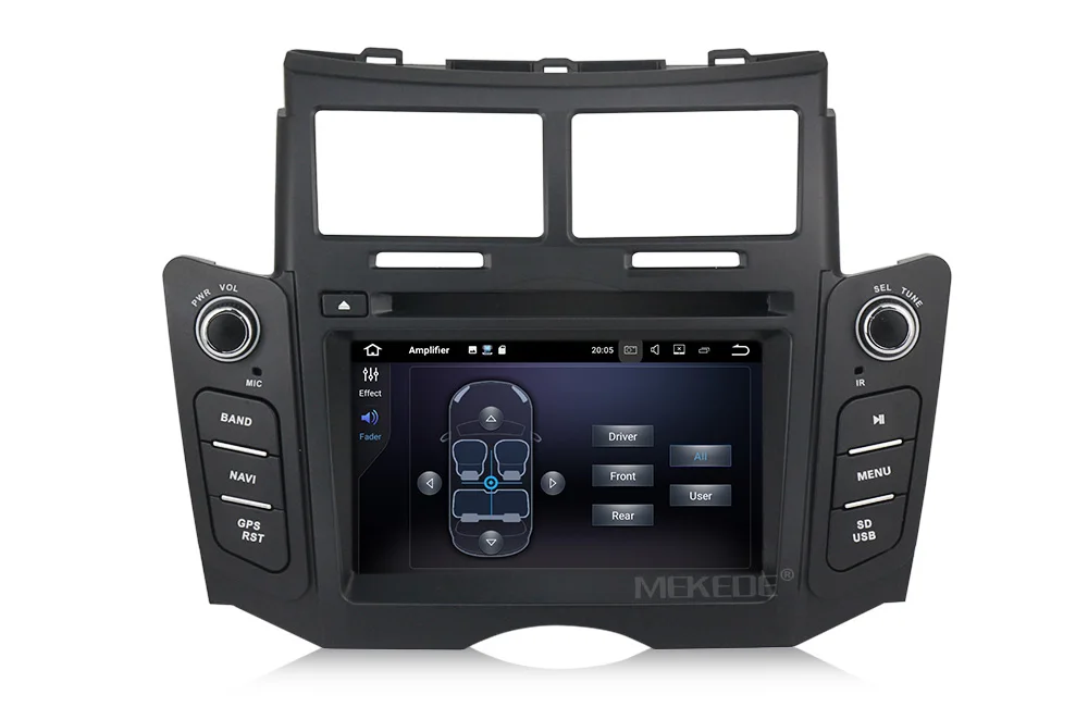 PX30 Android 9,0 2G+ 16G rom автомобильный dvd-плеер Радио стерео для toyota Yaris 2005-2011 с wifi BT 3g DAB+ gps
