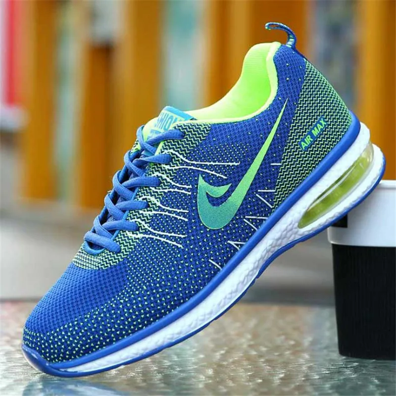 Мужская и женская обувь на воздушной подушке повседневная спортивная сетчатая