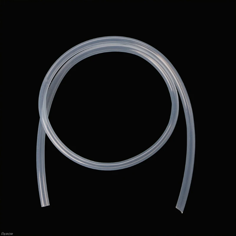

8mm ID x 10mm OD Food Grade Silicone Tube Flexible Hose Pipe 1m Transparent