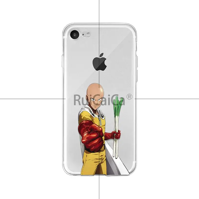Ruicaica Аниме One Punch Man горячая печать классные аксессуары для телефона чехол Apple iPhone 8