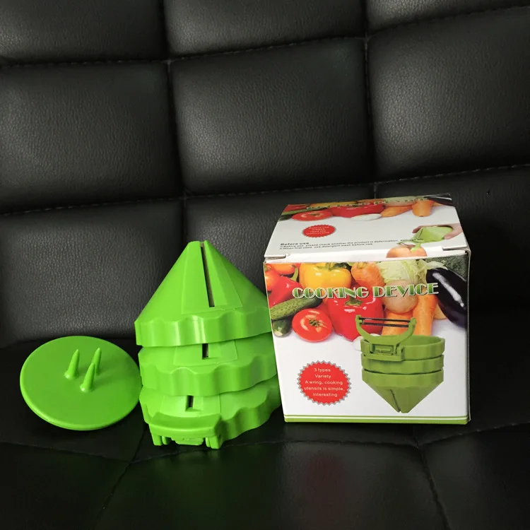 

4 IN 1 Cooking device Spiral cutters Funnel cutters Multifunctional Slicer