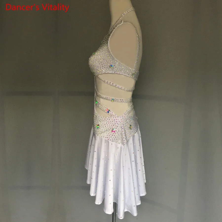 Профессиональный индивидуальный заказ сценический латинский алмаз dressLatin для