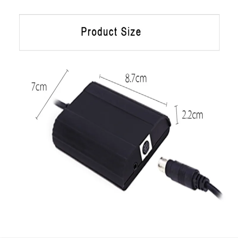 Zeepin WT IP5 17 Pin Автомобиль CD адаптер Зарядное устройство MP3 аудио Интерфейс AUX USB SD для