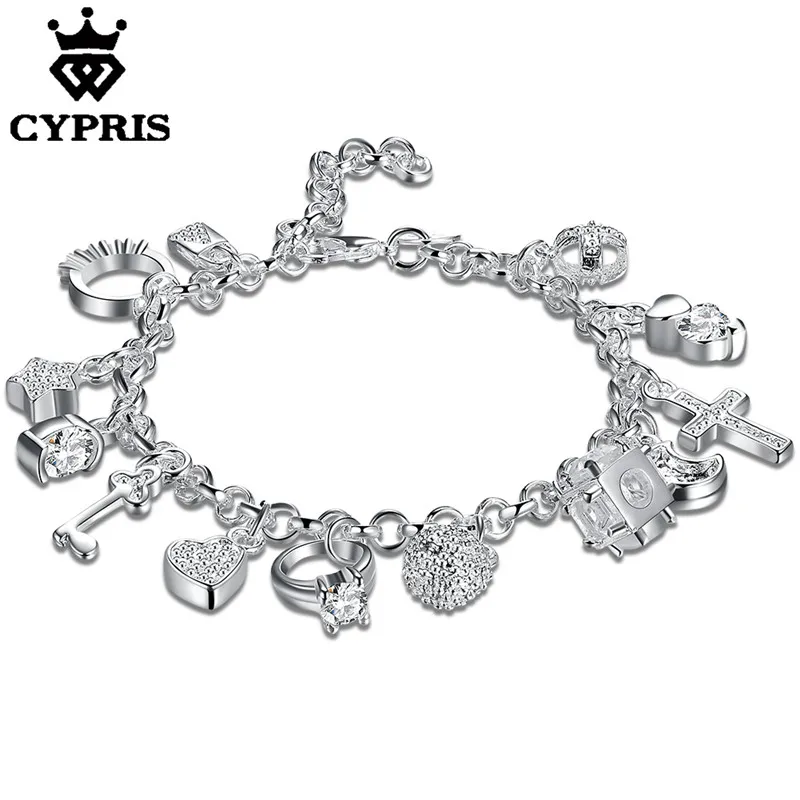 2018 Супер предложение самый популярный на AliExpress браслет серебряный большие