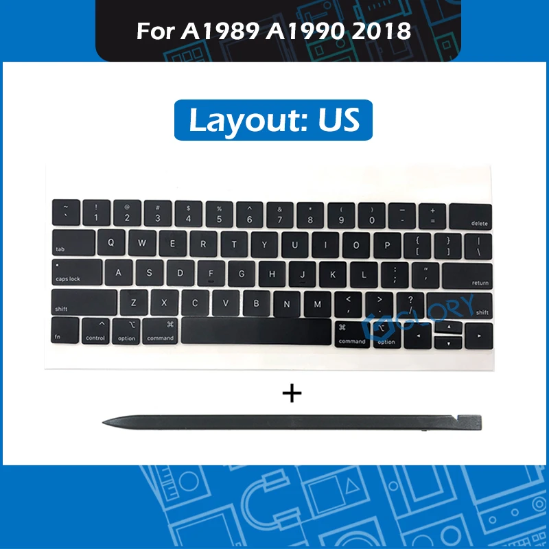 Keycaps для ноутбука полный набор макет США Macbook Pro Retina 13 &quot15&quot A1989 A1990 Keycap с