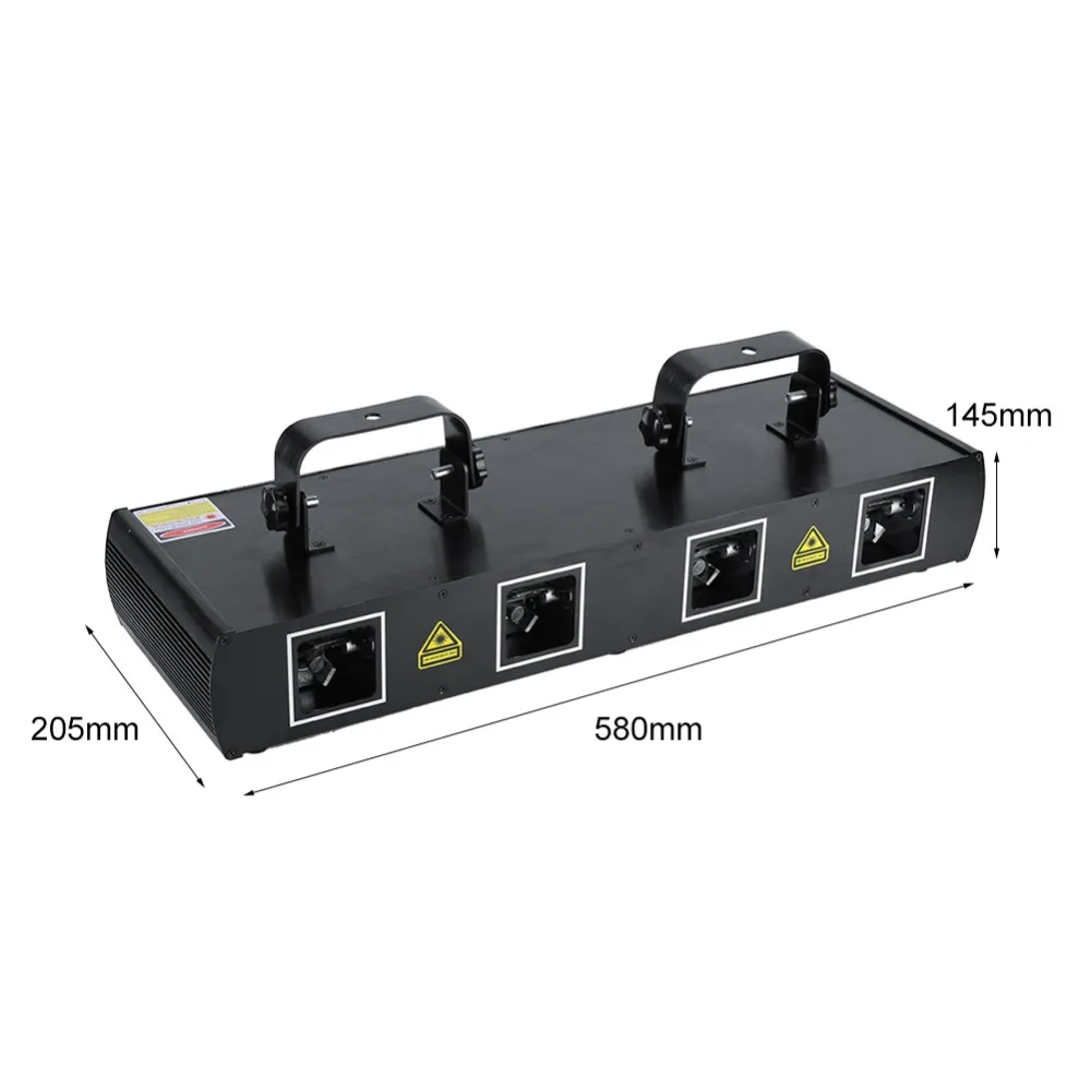 

4Lens 220~240V 30W Stage Light 7CH DMX512 Sound Actived Disco Party Effect Lights Sond Control