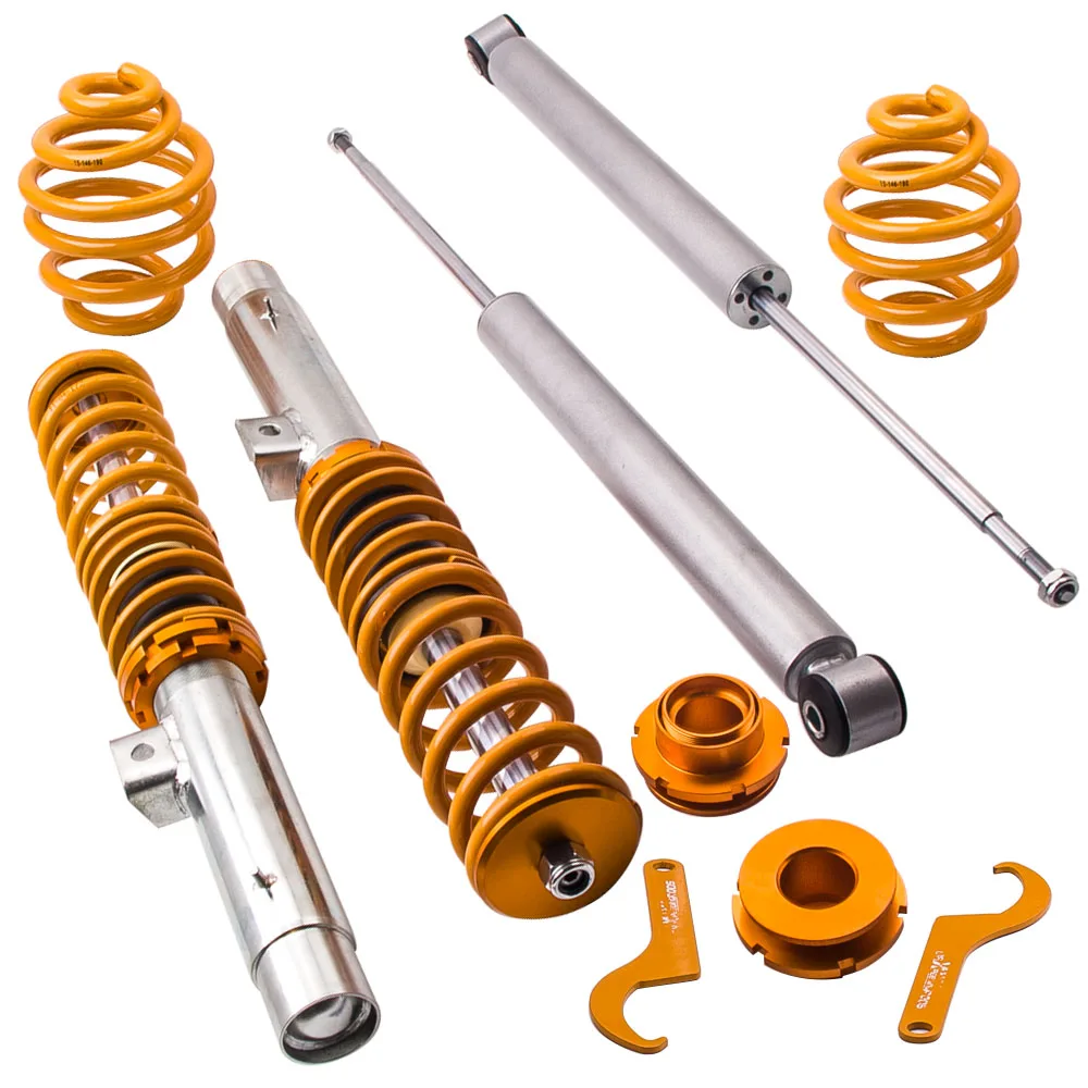 Coilover Coilovers комплект амортизирующая Подвеска для BMW 3 серии E46 320i 323i 325i 328i