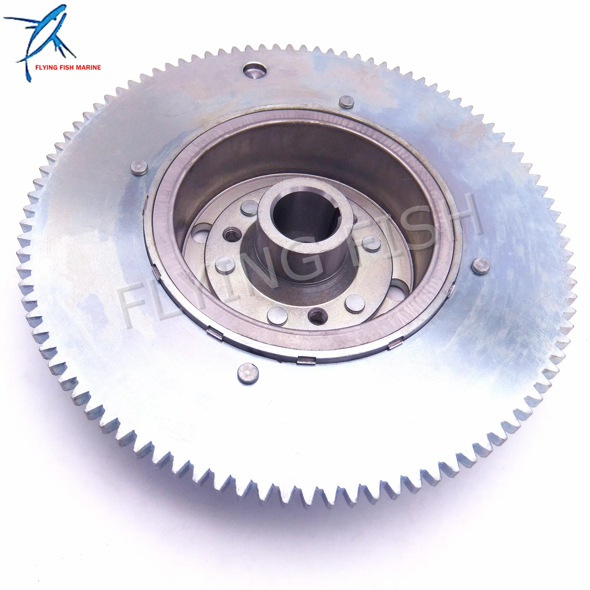 Моторная лодка T36-04000500W Электрический старт маховик ротора в сборе для Parsun HDX 2-ход T36 T40J подвесным двигателем