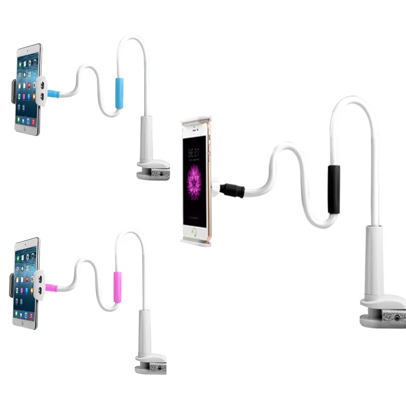 Держатель Гибкая длинная ручка для мобильного телефона настольная кровать