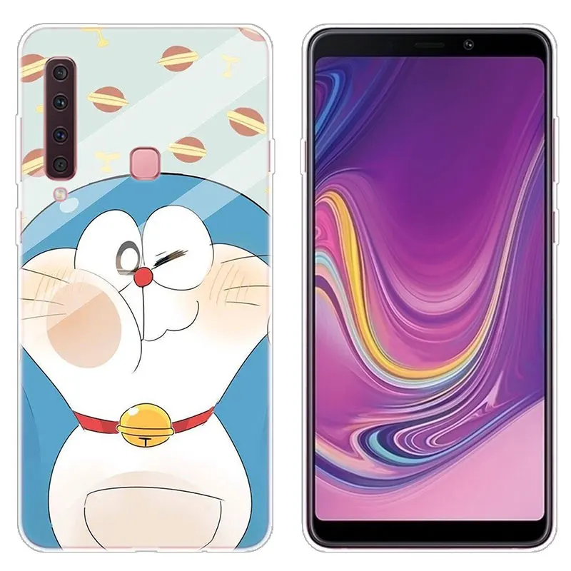Мягкий силиконовый чехол аниме Doraemon для Samsung Galaxy A90 A80 A70 A60 A50 A40 A30 A10 A20E A2CORE A9 A7 A8 A6 Plus