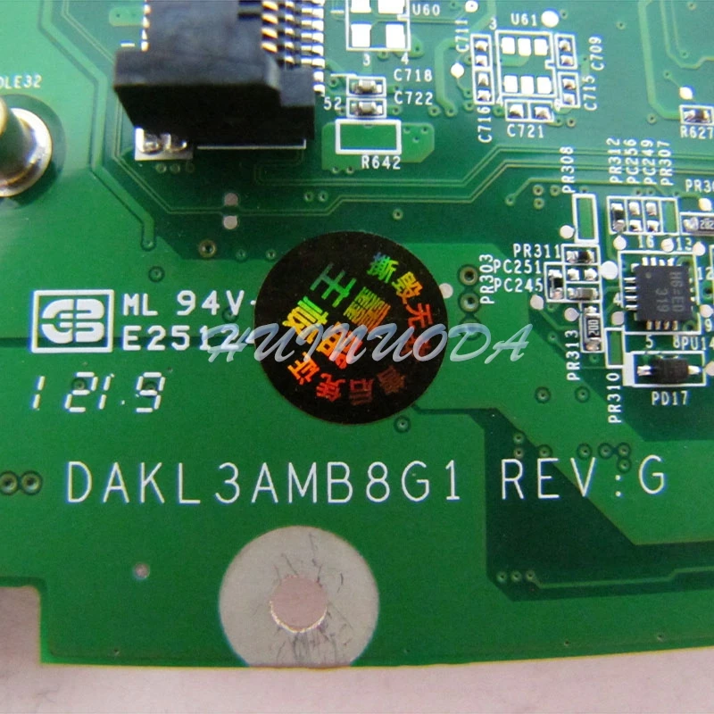 Материнская плата NOKOTION 11S1102136 DAKL3AMB8G1 для ноутбука Lenovo y560 HM55 DDR3 HD5730 графическая