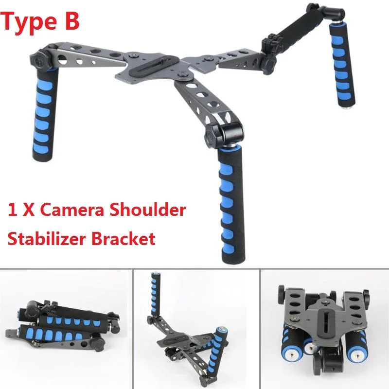 ALLOYSEED ручной Steadicam DSLR камера стабилизатор видео Steadycam видеокамера наплечное крепление подставка держатель для sony Canon Nikon