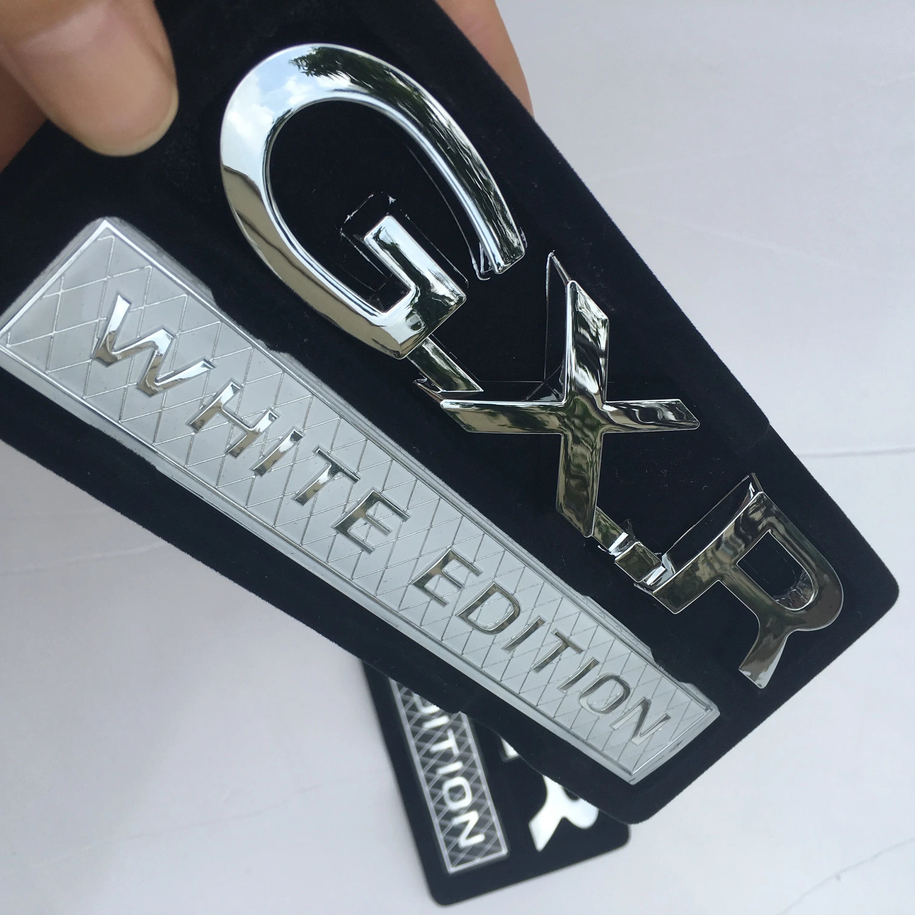 GXR White Edition/черная эмблема «Edition» Наклейка Обложка для Toyota Land Cruiser 200 LC200 FJ200 аксессуары