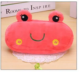 Fashion Children Gifts Pink Pig 21X12CM Pencil Case Plush Bags Women Wallet KeyCase Free Shipping | Канцтовары для офиса и