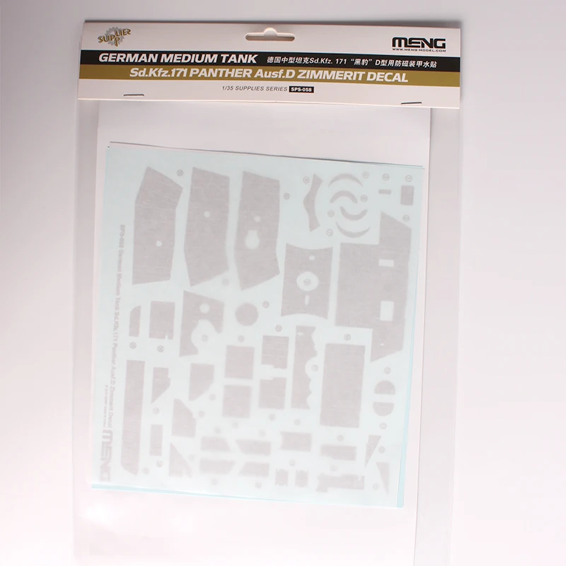 Meng МОДЕЛЬ SPS 058 1/35 Sd.Kfz.171 наклейка с изображением Пантеры Ausf.D|Наборы для сборки