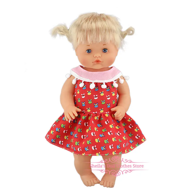 Новое модное платье подходит 40 см 41 см Nenucos кукла Nenuco Ropa su Hermanita фиолетовая футболка с длинными рукавами в фиолетовый горошек брюки с шапочкой