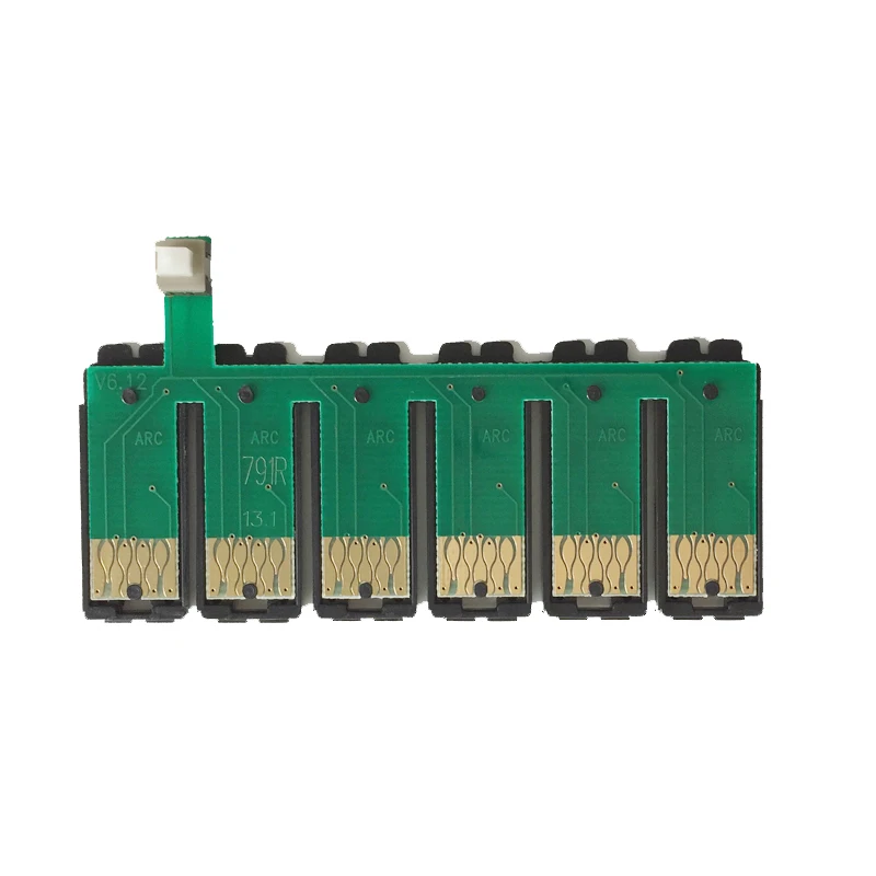Чип чернильного картриджа T0791 791 79 с автоматическим сбросом ARC Chip для epson R1400 1430 PX700W