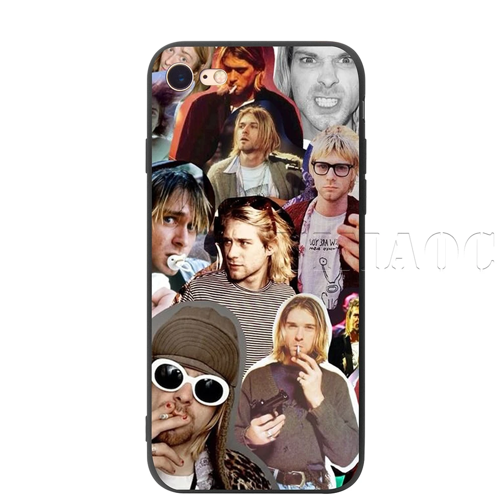 6 Силиконовый мягкий чехол YIMAOC Nirvana Kurt Cobain для iPhone 11 Pro XS Max XR X 8 7 6 6S Plus 5 5S SE - Цвет: 6
