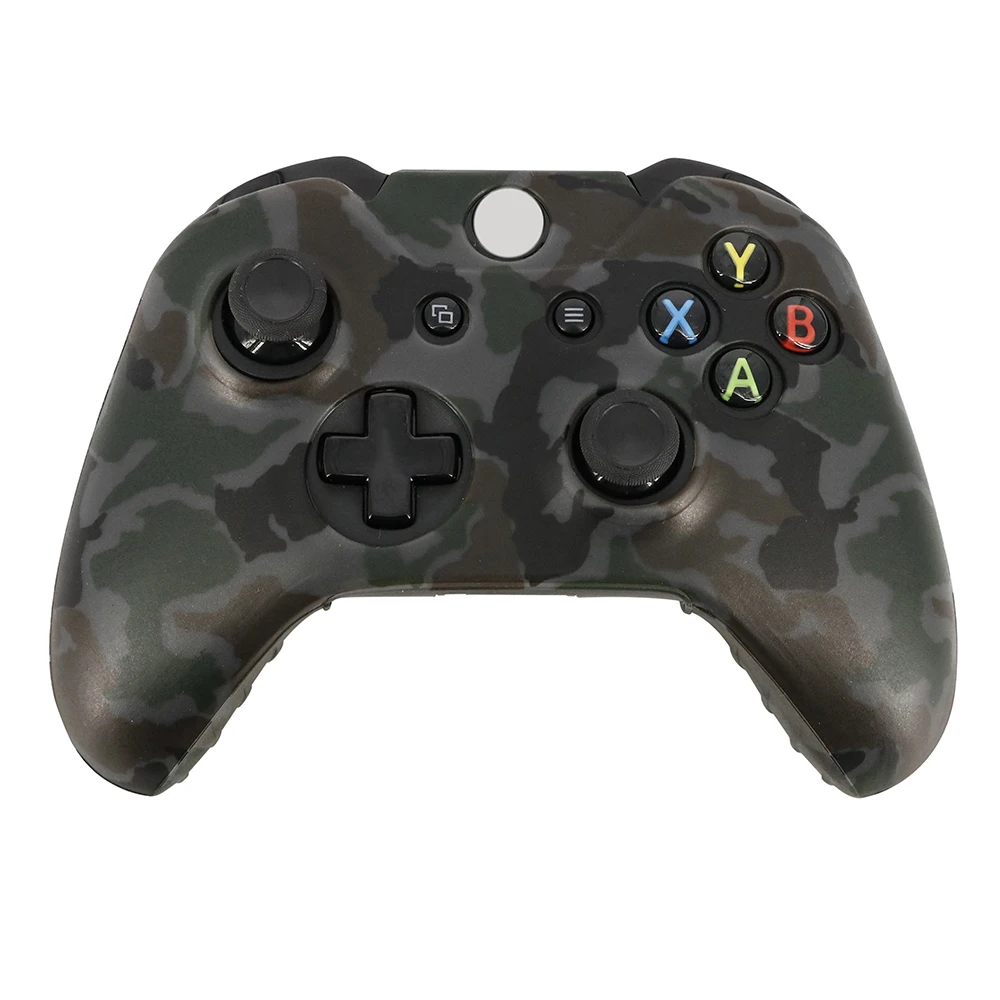 2017 YTTL Новый чехол для контроллера Xbox One S силиконовый контроллеров камуфляжный
