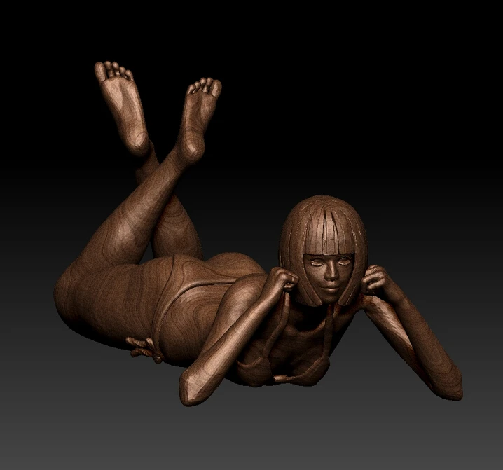 

Новая 3D модель для 3D рельефной скульптуры cnc машина в STL форме девушки в бикини