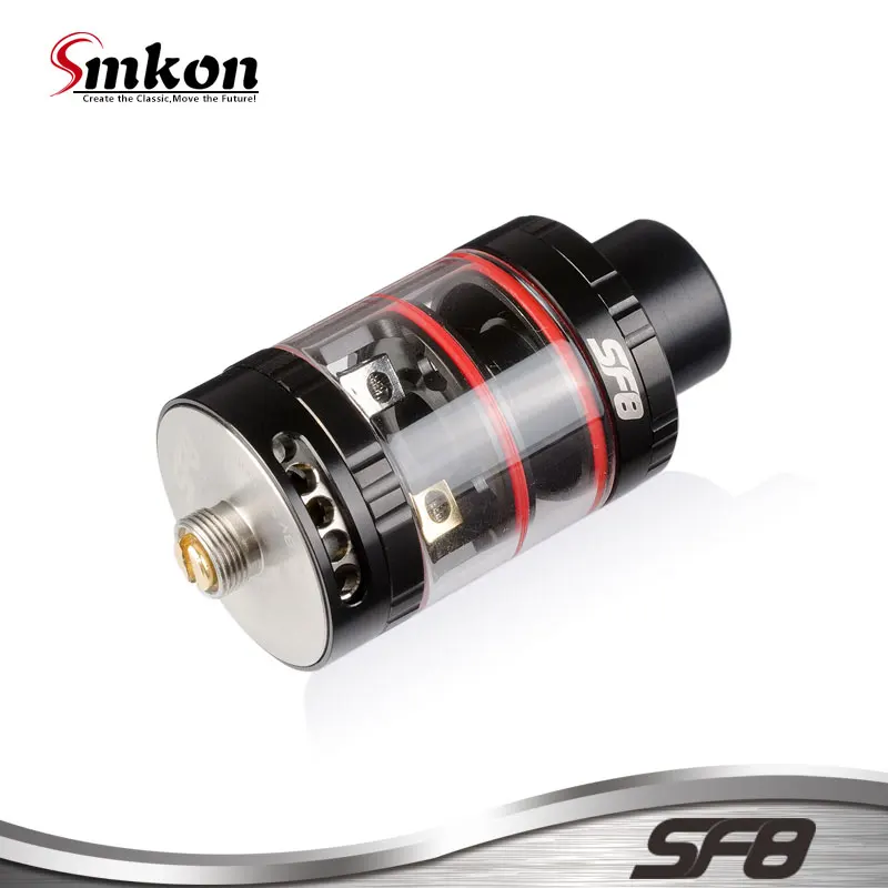 Оригинальный бак Smkon SF8 RTA 2 мл 24 мм диаметр столба 4 отверстия сборка верхней части