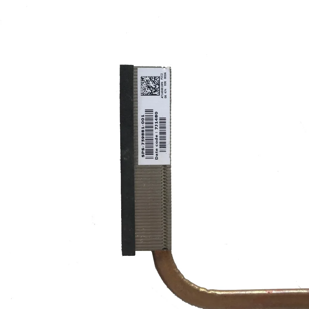 SZWXZY оригинальный для HP 15-R 15-R203NP радиатор охлаждения процессора 759881-001 AT14D0010F0