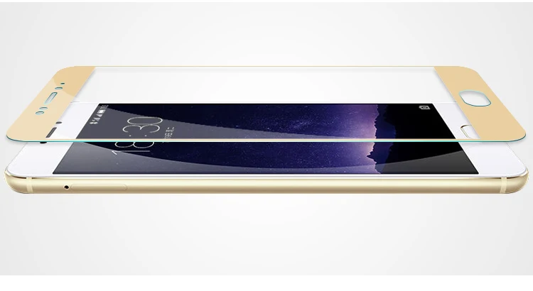 50 шт. полный охват Экран протектор для Meizu Pro5 Pro6 плюс mx6 Note3 note5 полное покрытие