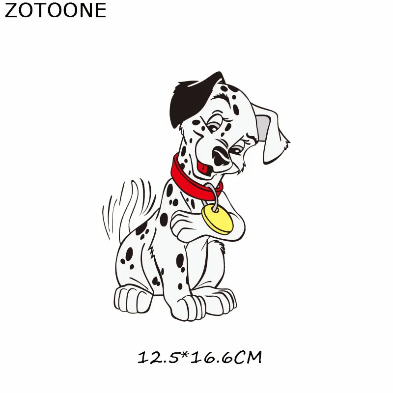 178 ZOTOONE/милые животные, нашивки с полосками, набор, железные Переводные нашивки в форме собак для девочек, детская футболка, одежда, сделай сам, переводные наклейки, G - Цвет: 178