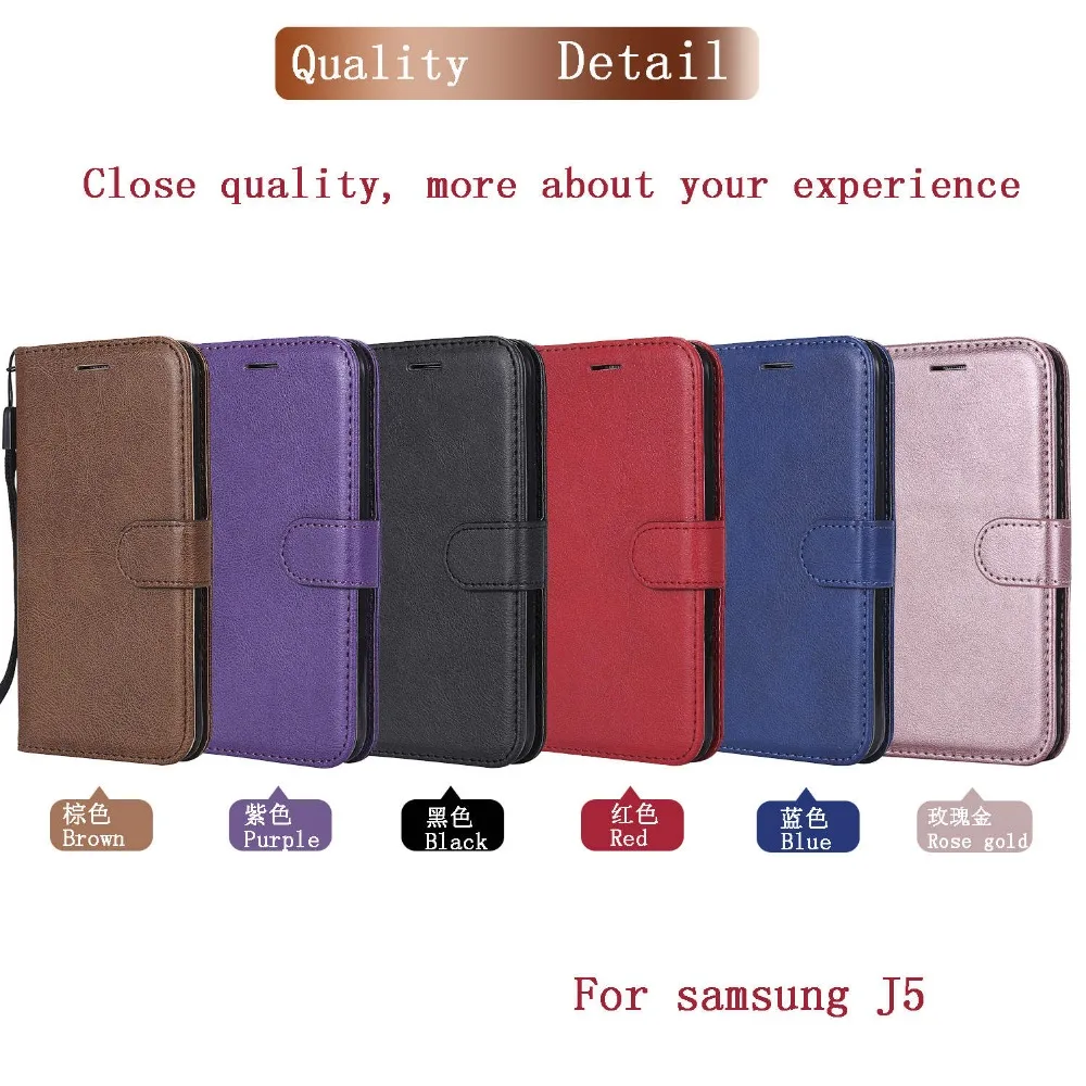 Чехол для Samsung Galaxy J5 2015 чехол из искусственной кожи с откидной крышкой J500 J500F J500H SM