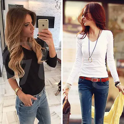 Женская шифоновая блузка с длинным рукавом Свободная Повседневная Блузка v