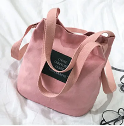 Женская модная новая Холщовая Сумка для отдыха простая сумка на одно плечо