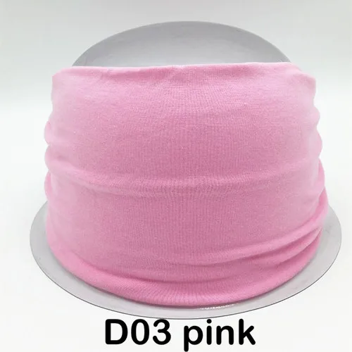 D03 Эластичный широкий тюрбан повязки на голову для женщин хлопок Бандана Повязка На Голову Повязка на голову головной убор Вуалетка аксессуары для волос для девочек - Цвет: D03