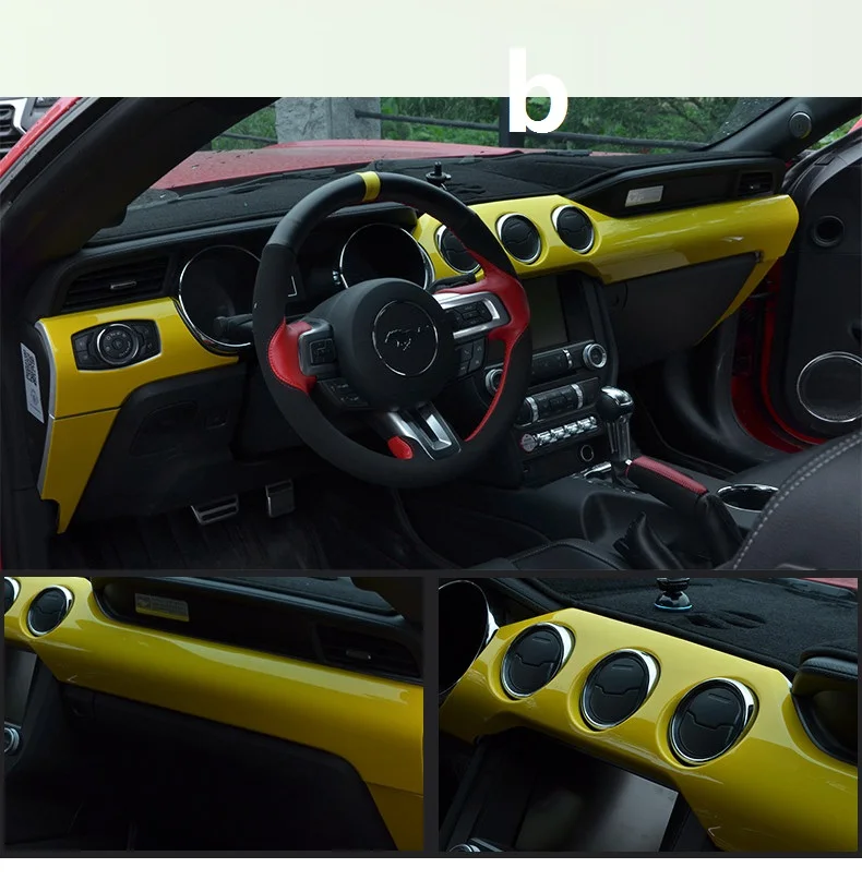 Подходит для Ford Mustang modified 2015-2017 Центральная панель управления | Автомобили и