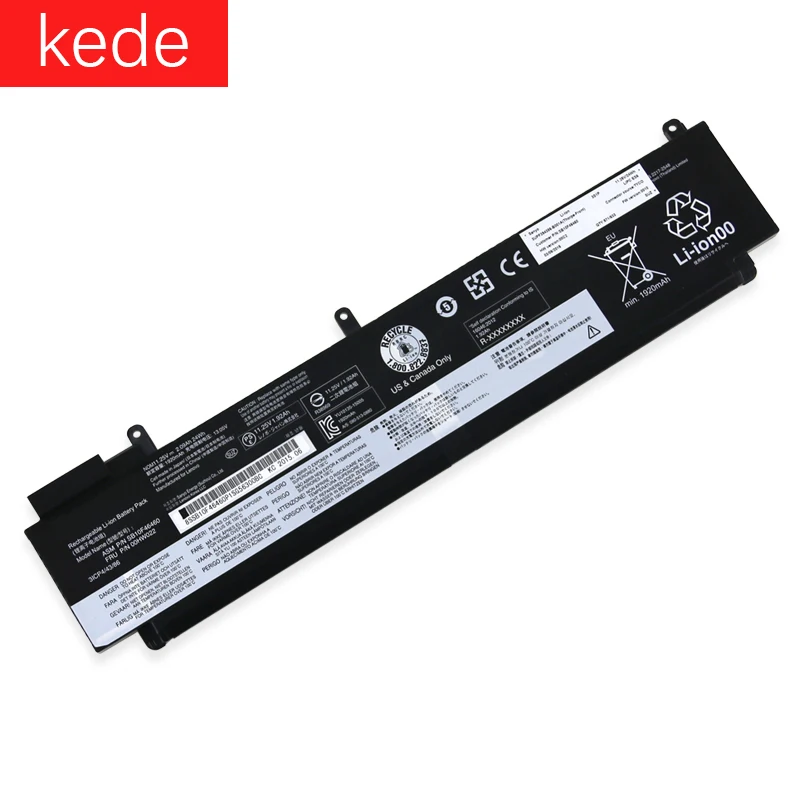 Kede 11,25 V 2.09Ah 24Wh 00HW022 00HW023 SB10F46460 Аккумулятор для ноутбука lenovo ThinkPad T460S серии 00HW025