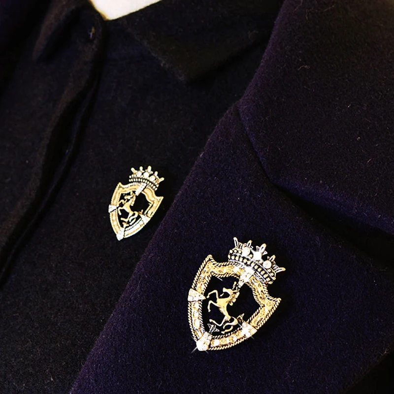 Мужские Винтажные булавки OBN в виде короны с большими булавками|pin jewelry|brooch menmens lapel