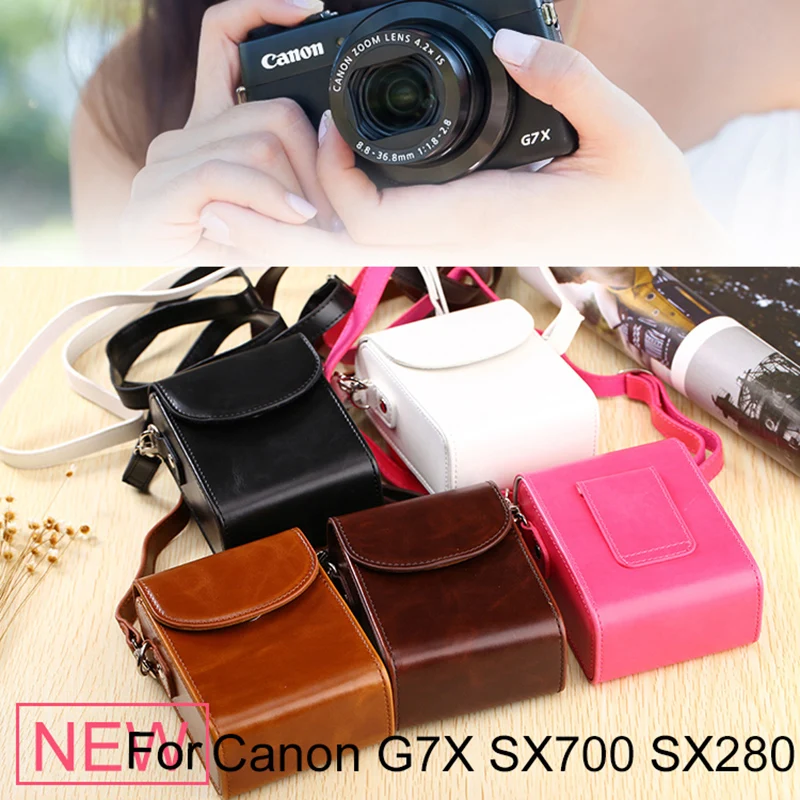 Чехол-сумка для цифровой камеры из искусственной кожи Canon G7XII G7X Mark II G9X G9XII SX730 SX720