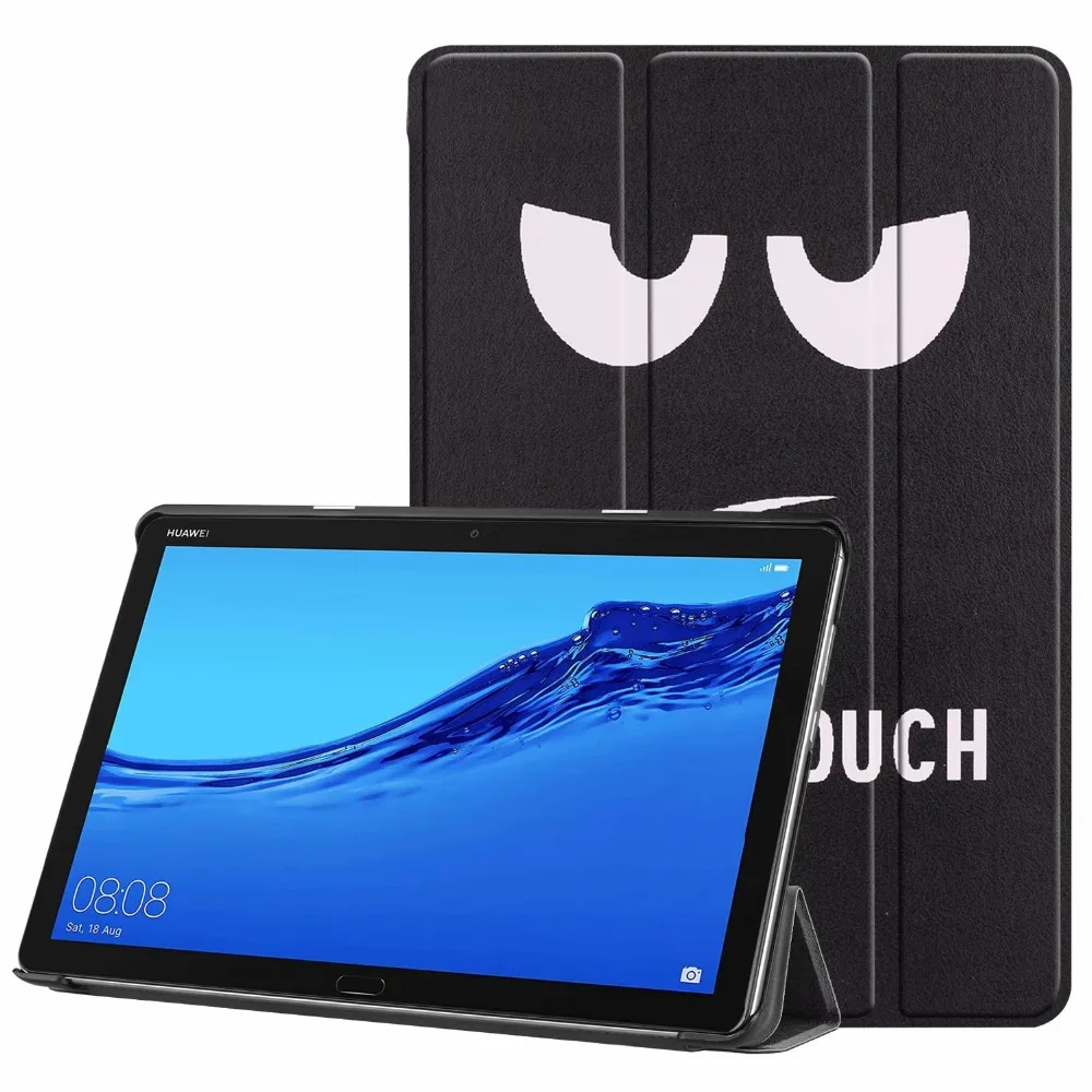 Тонкий чехол для планшета Huawei MediaPad M5 Lite 10 BAH2 L09/W19 DL AL09 планшет 1 дюймов Магнитный 3
