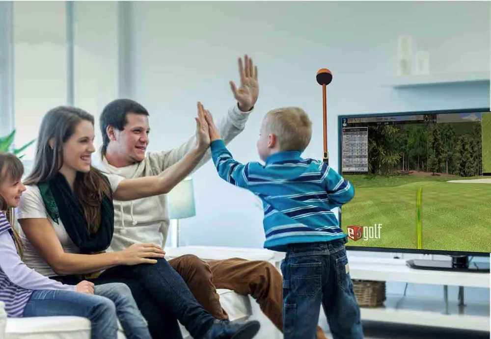 Title Micro Golf swing Simulator TruGolf Edition Air набор для гольфа Premium, двойная лицензия