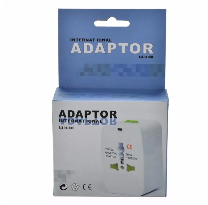 Во всем мире универсальный адаптер для путешествий все в 1 AC Мощность Зарядное