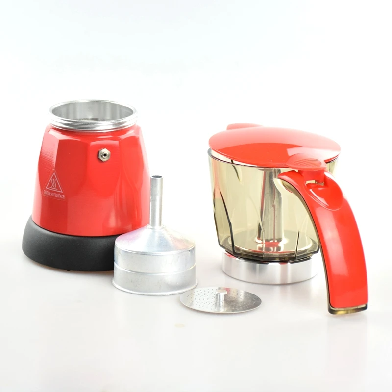 Бесплатная доставка 6 чашек электрическая кофеварка для эспрессо мокко|maker