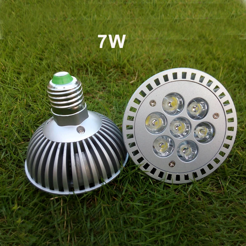 

LED Light AC 85~265V E27 Bulb Spot Par30 5W 6W 7W for Supermarket Bedroom Restaurant Lighting Lampada Warm white Red Blue Green