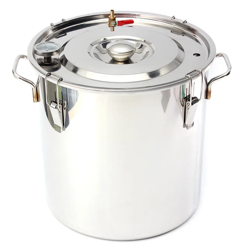 8GAL/30L прочный дистиллятор Самогонный спирт из нержавеющей меди DIY домашний водный винный эфирное масло пивоварения комплект пивоварения пива