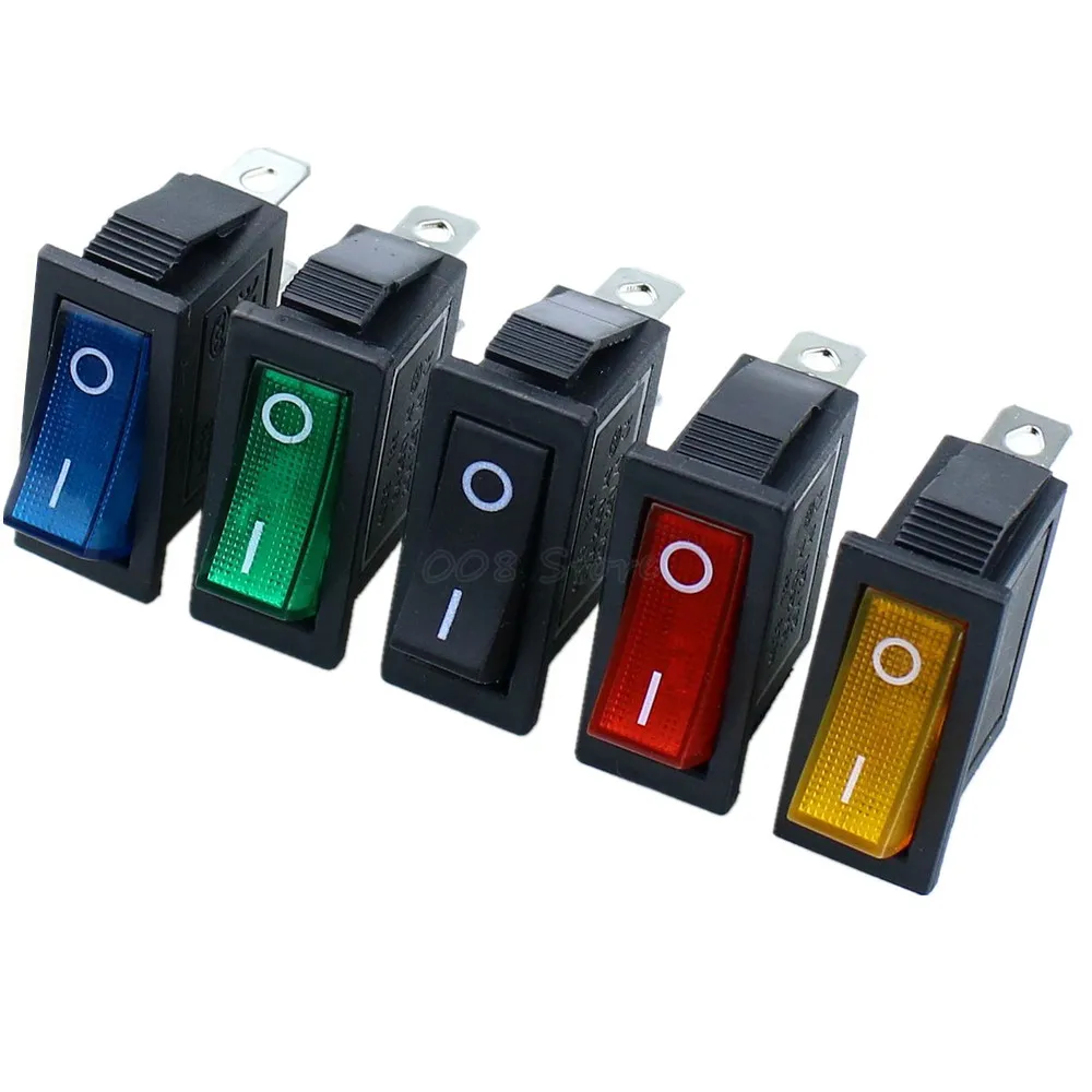 KCD3 On Off 3Pin клавишный выключатель DPST 15A/20A 250V/125VAC KCD3|cover rocker switch|on/off switchkcd3 switch |