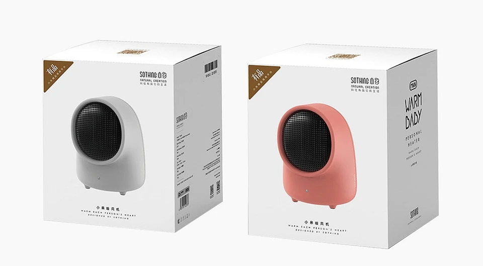 Xiaomi Mijia Mini Warmbaby электрический обогреватель тепловентилятор Настольный бытовой домашний обогреватель плита радиатор теплее машина для зимы