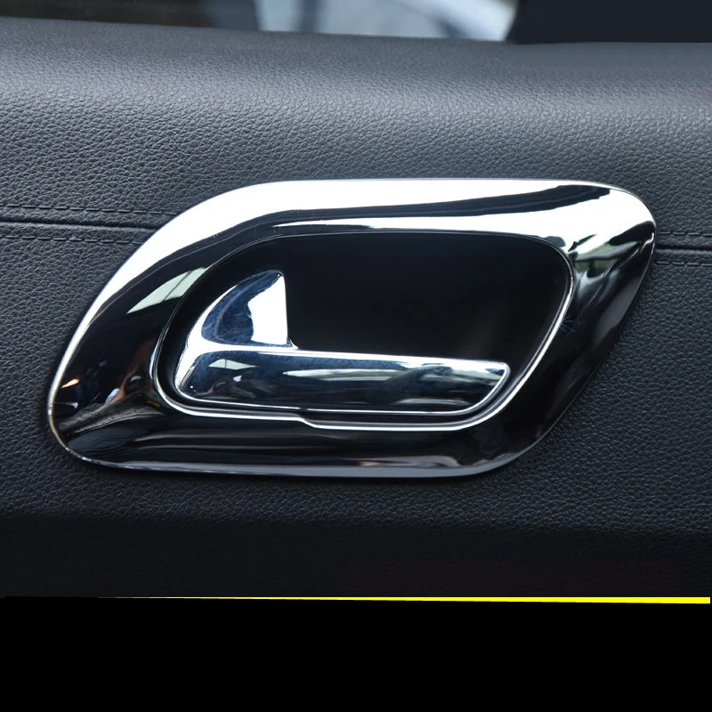 Хромированная ABS накладка на внутреннюю дверную ручку для Peugeot 3008 2009 2015|trim cover|trim