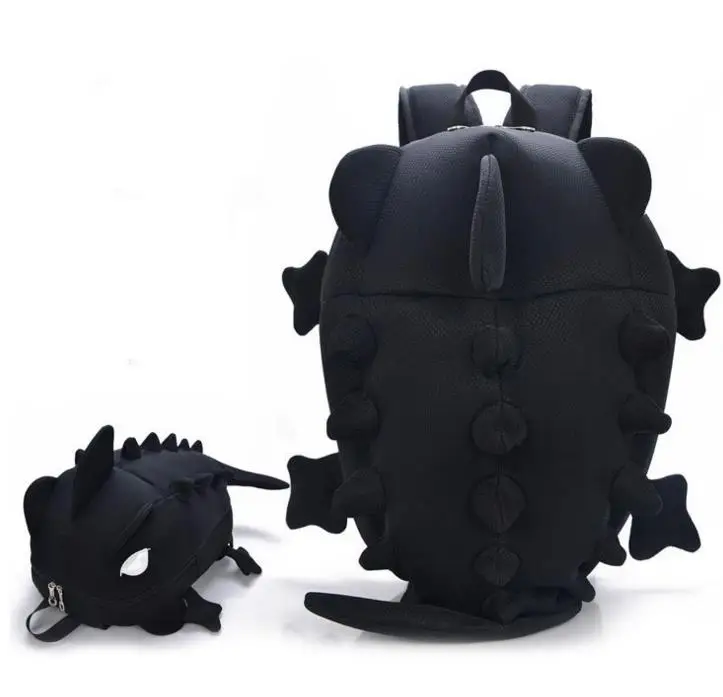 

Party favor Unisex Dinosaur monster backpacks Teenagers Children Girls Boys Cartoon Animal Chameleon Lizard Shoulder School Bag