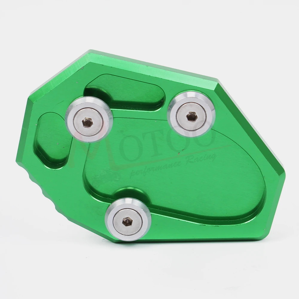 Motoo бесплатная доставка CNC алюминиевая боковая подставка для мотоцикла пластина