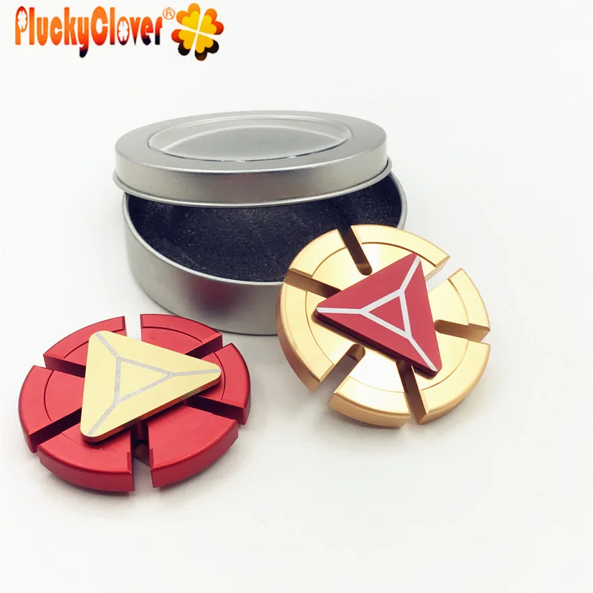 1 шт. Железный человек Tri-spinner колесо Спиннер металлический Железный человек ручной Спиннер EDC гироскоп Figet игрушка спинер для Autistress детей взрослых